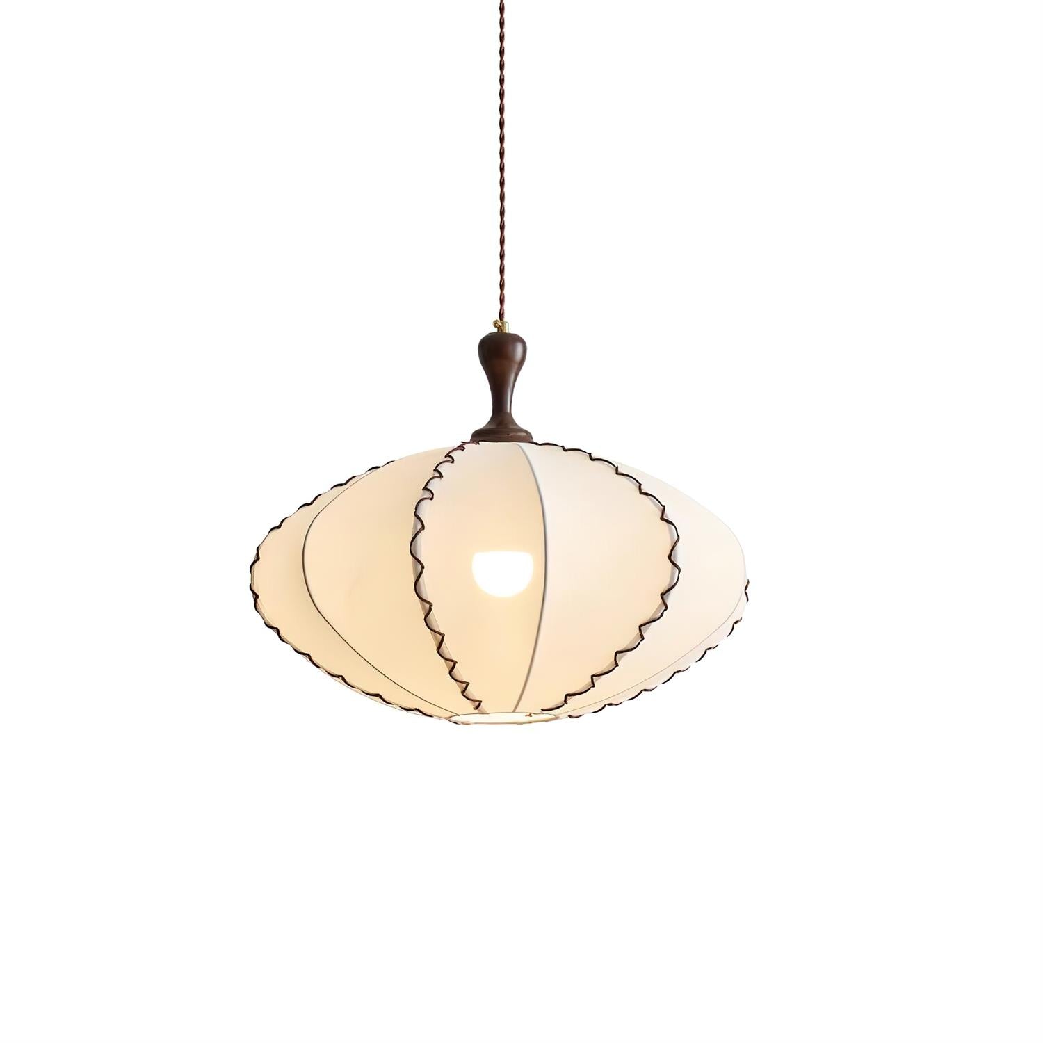 Lucian Lampe Pendante Vintage en Tissu - Neutralighting