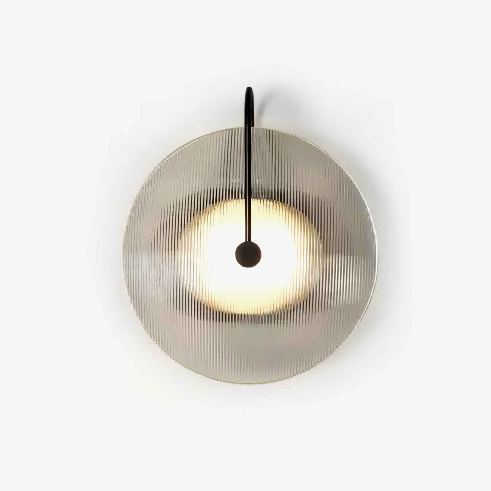 Ivsilan Verre 25cm Noir LED