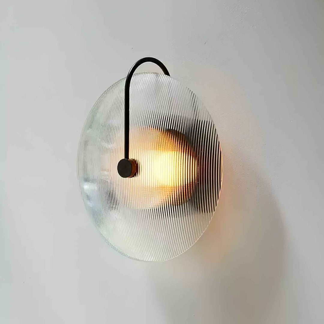 Ivsilan Verre 25cm Noir LED