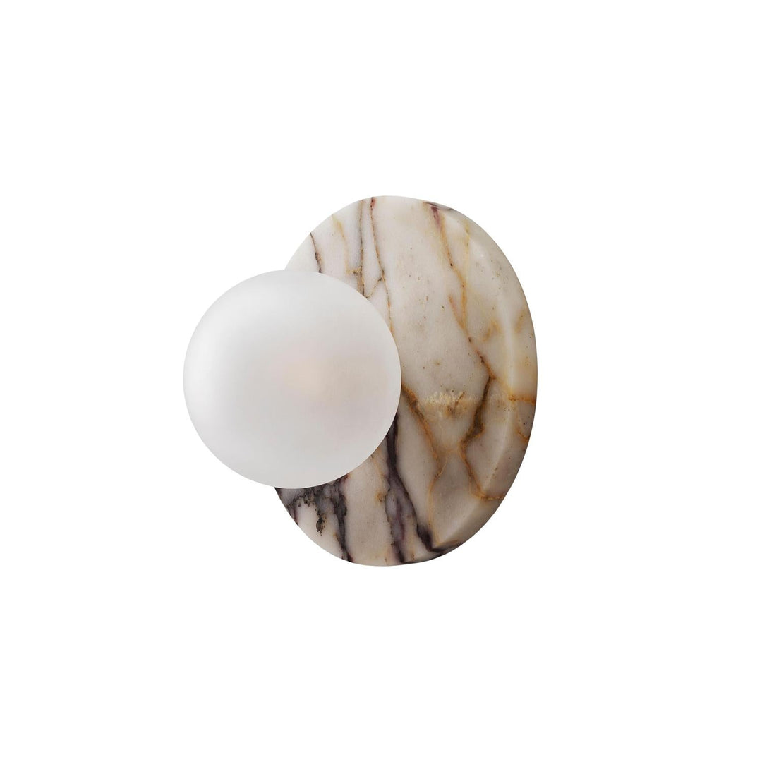 Arthaen Applique Murale Travertin Marbre Flushmount Minimaliste Moderne - Neutralighting