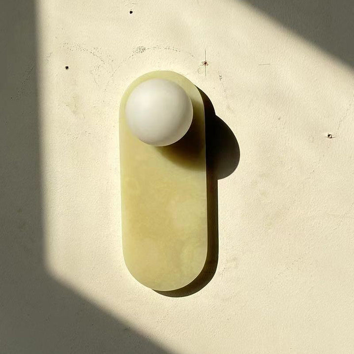 Syraeia Applique Murale Marbre Jade Minimaliste Moderne - Neutralighting