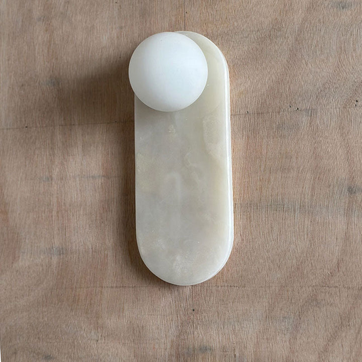 Syraeia Applique Murale Marbre Jade Minimaliste Moderne - Neutralighting
