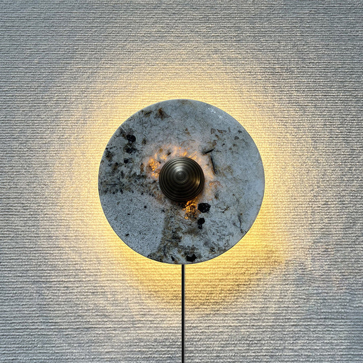 Mydorila Applique Murale Marbre Métal Art Nordic Plug-In - Neutralighting