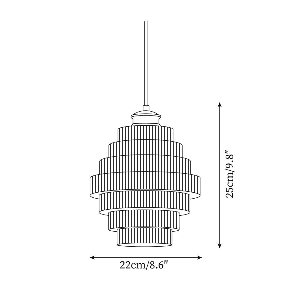 Amara Lampe Pendante en Verre Minimaliste - Neutralighting