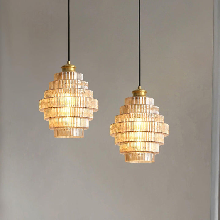 Amara Lampe Pendante en Verre Minimaliste - Neutralighting