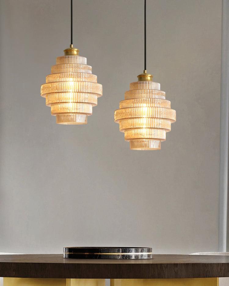 Amara Lampe Pendante en Verre Minimaliste - Neutralighting