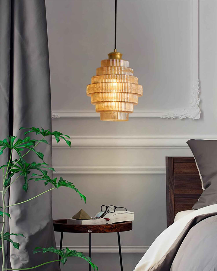 Lampe lle en Laiton – Design Contemporain