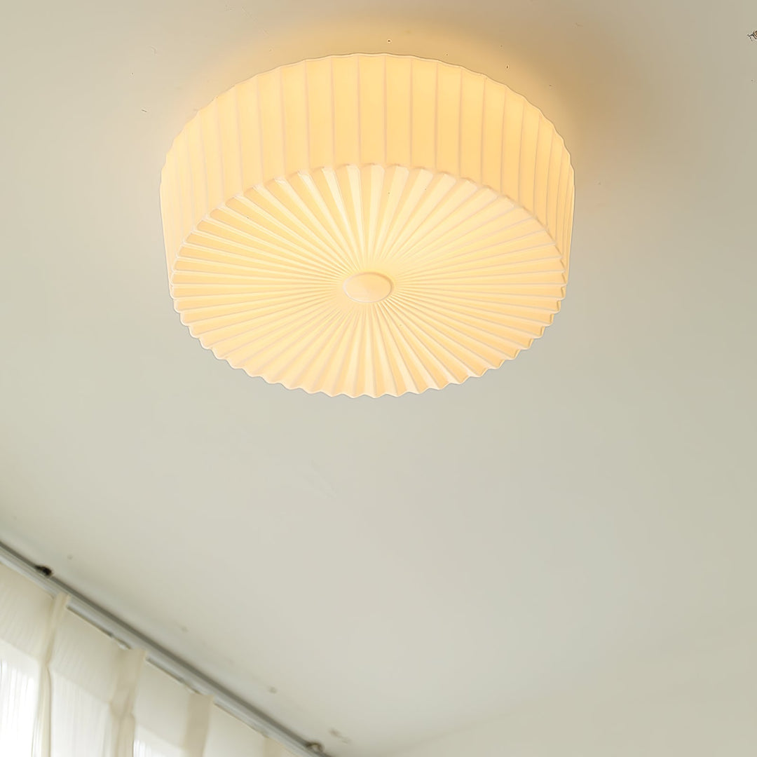 Lustra Plafonnier Tambour en Verre Radiant - Neutralighting