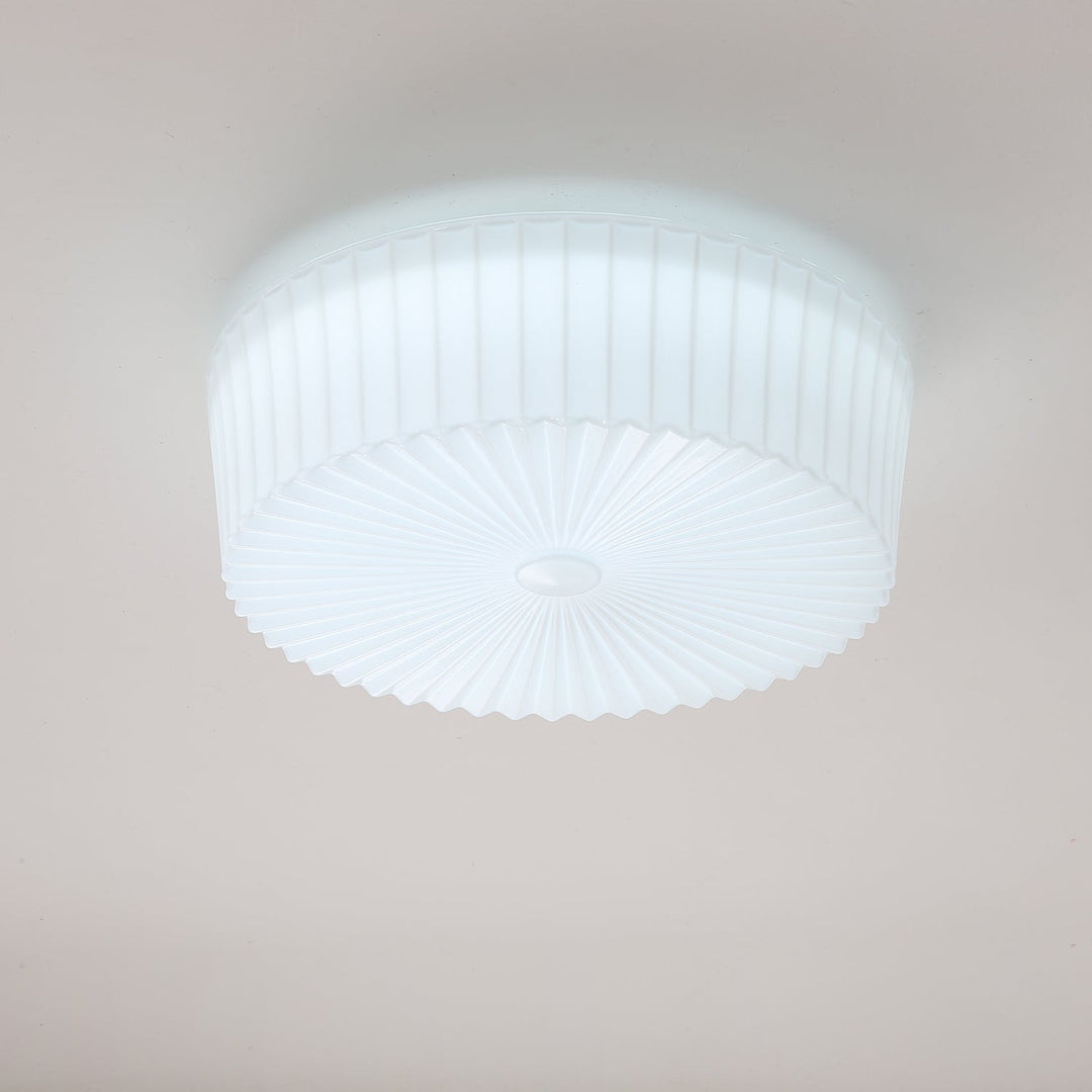 Lustra Plafonnier Tambour en Verre Radiant - Neutralighting