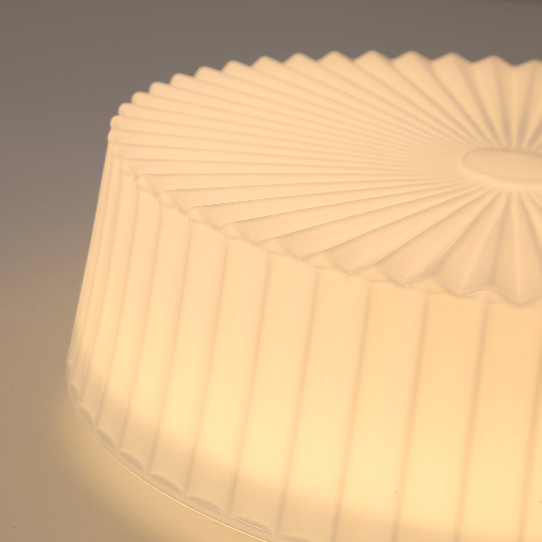 Lustra Plafonnier Tambour en Verre Radiant - Neutralighting