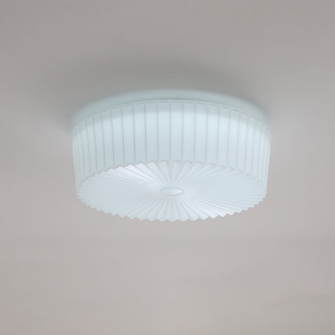 Lustra Plafonnier Tambour en Verre Radiant - Neutralighting