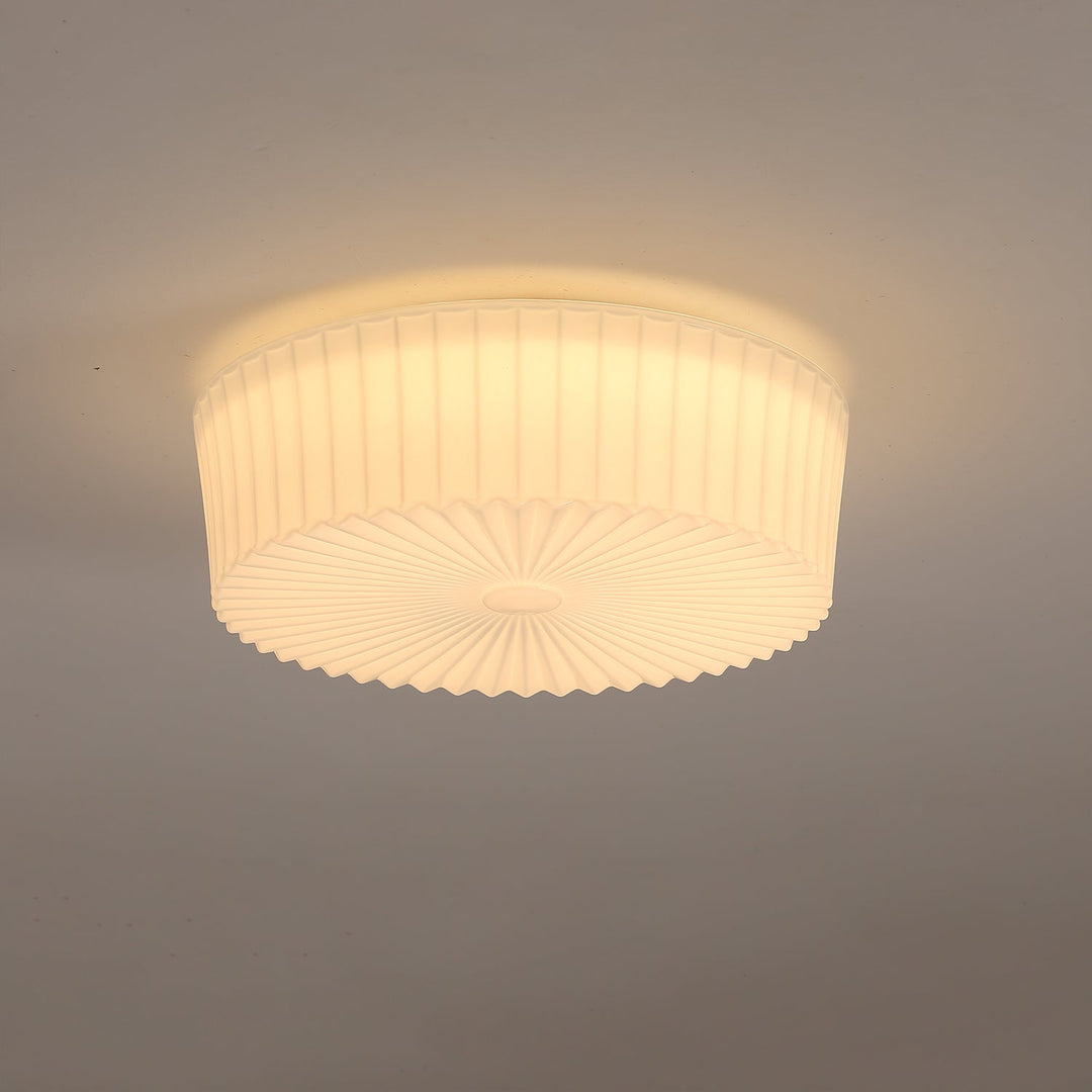 Lustra Plafonnier Tambour en Verre Radiant - Neutralighting