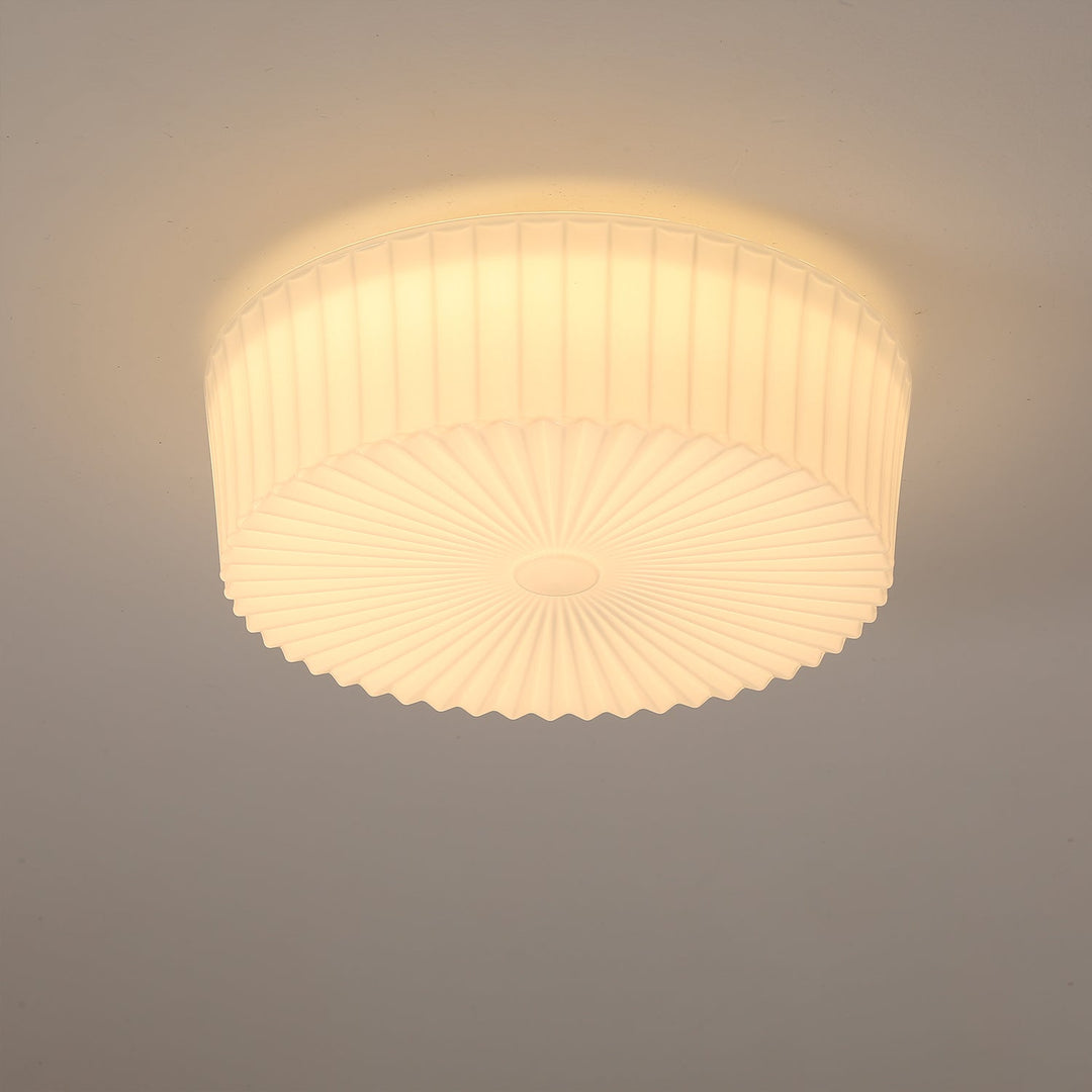 Lustra Plafonnier Tambour en Verre Radiant - Neutralighting