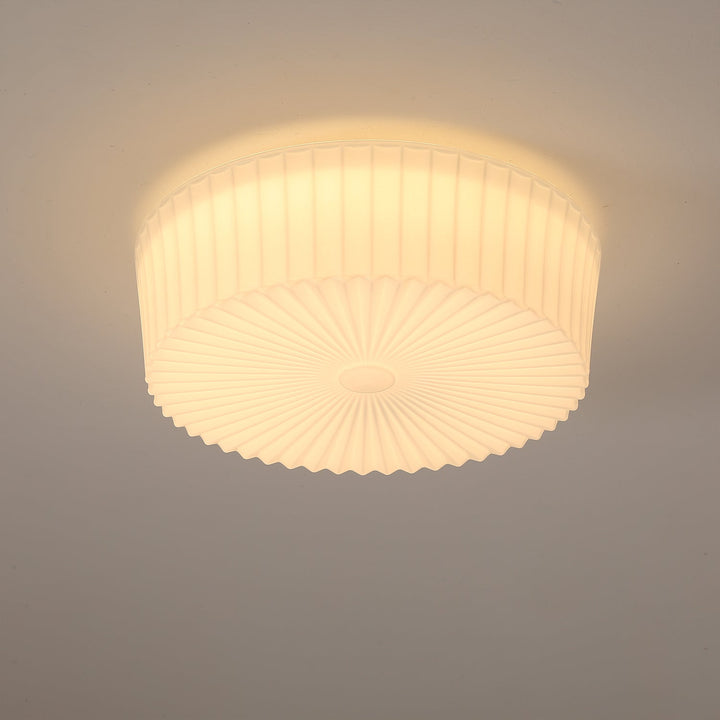 Lustra Plafonnier Tambour en Verre Radiant - Neutralighting
