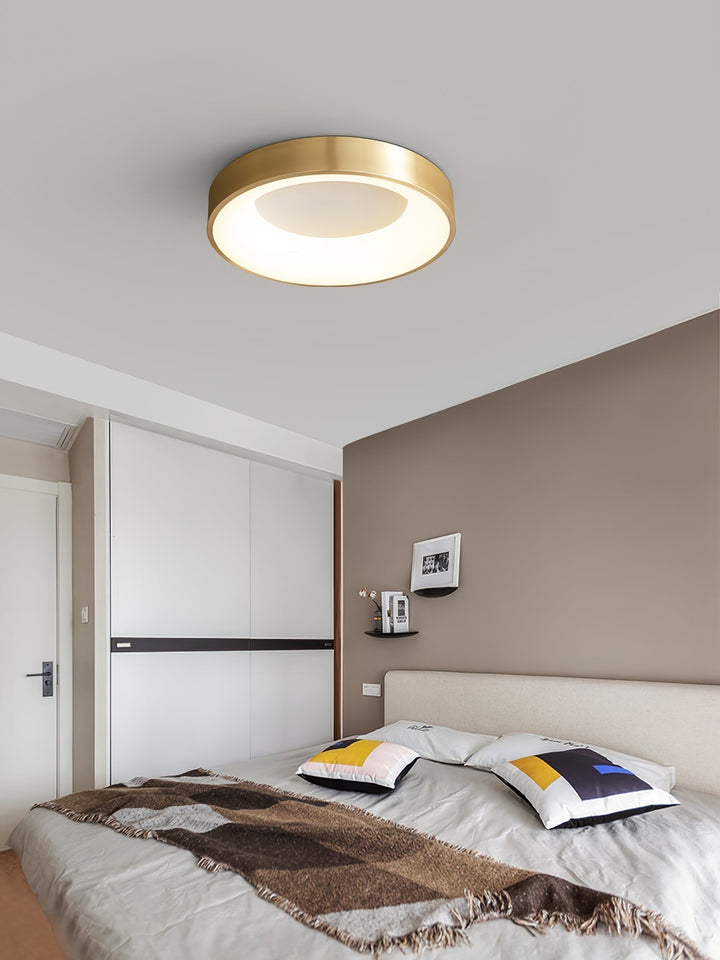 Zetheos Plafonnier Laiton Moderne Minimaliste - Neutralighting