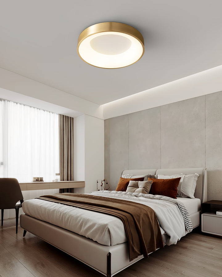 Zetheos Plafonnier Laiton Moderne Minimaliste - Neutralighting