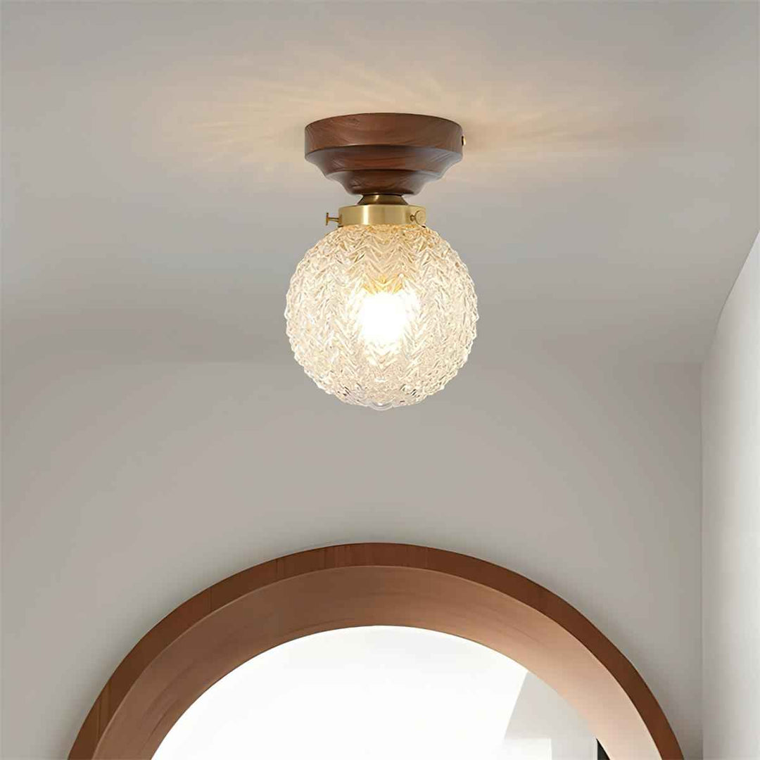 Lampe Pavo en Bois – Design Contemporain
