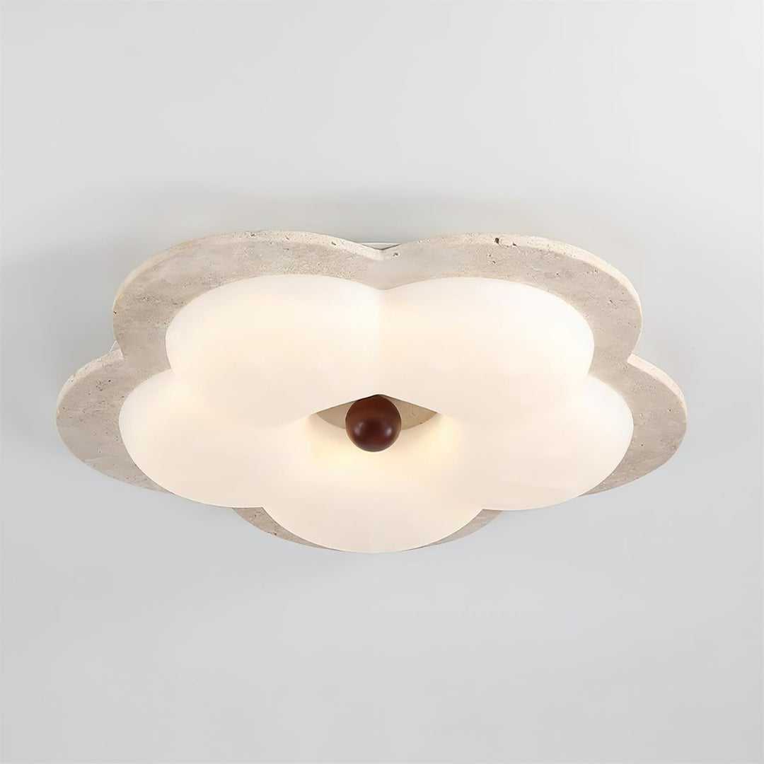 Riita Plafonnier Fleur Travertin - Neutralighting