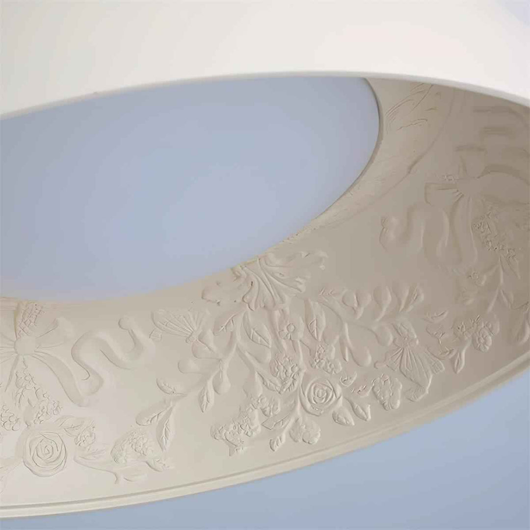 Métal 60cm Beige LED