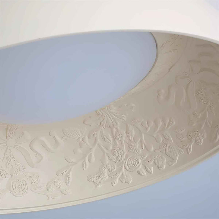 Métal 60cm Beige LED
