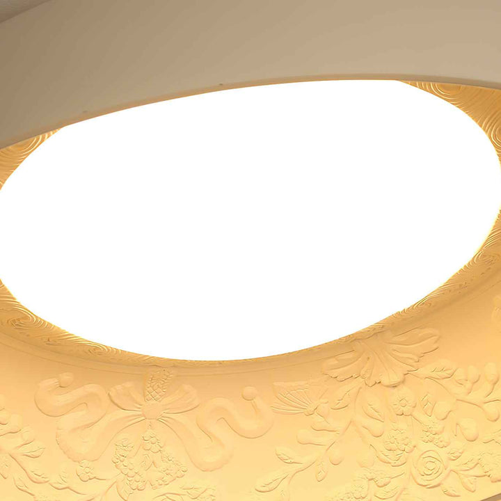 Métal 60cm Beige LED