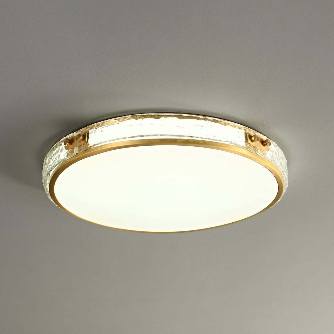 Evvine Lampe Plafonnier en Verre Minimaliste Moderne - Neutralighting