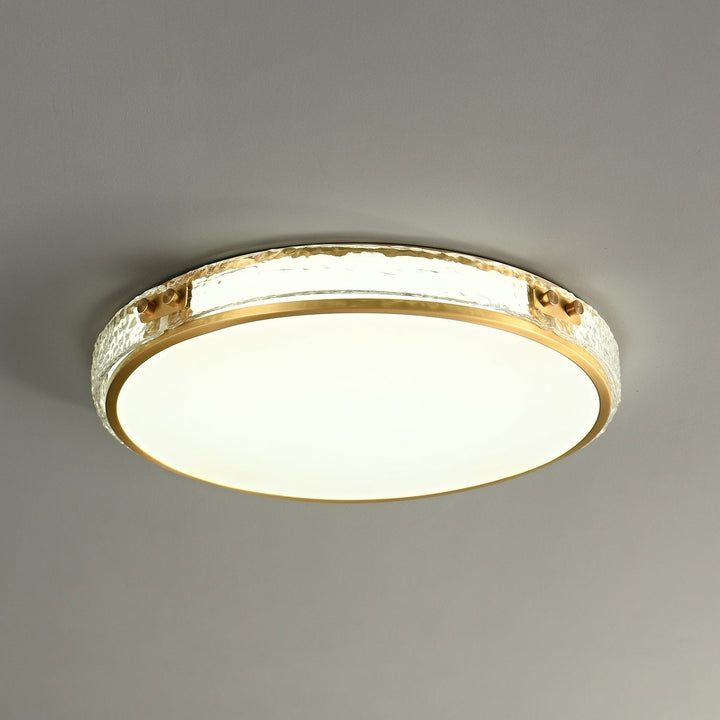Evvine Lampe Plafonnier en Verre Minimaliste Moderne - Neutralighting