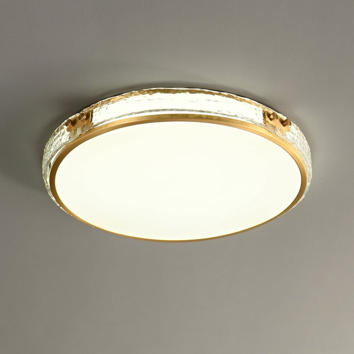 Evvine Lampe Plafonnier en Verre Minimaliste Moderne - Neutralighting