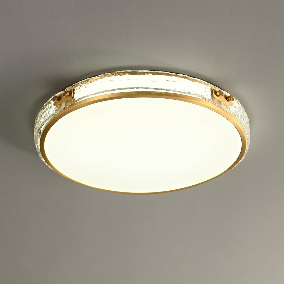 Evvine Lampe Plafonnier en Verre Minimaliste Moderne - Neutralighting