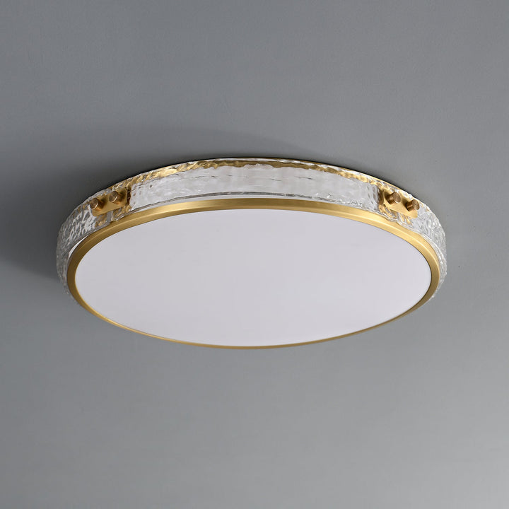 Evvine Lampe Plafonnier en Verre Minimaliste Moderne - Neutralighting