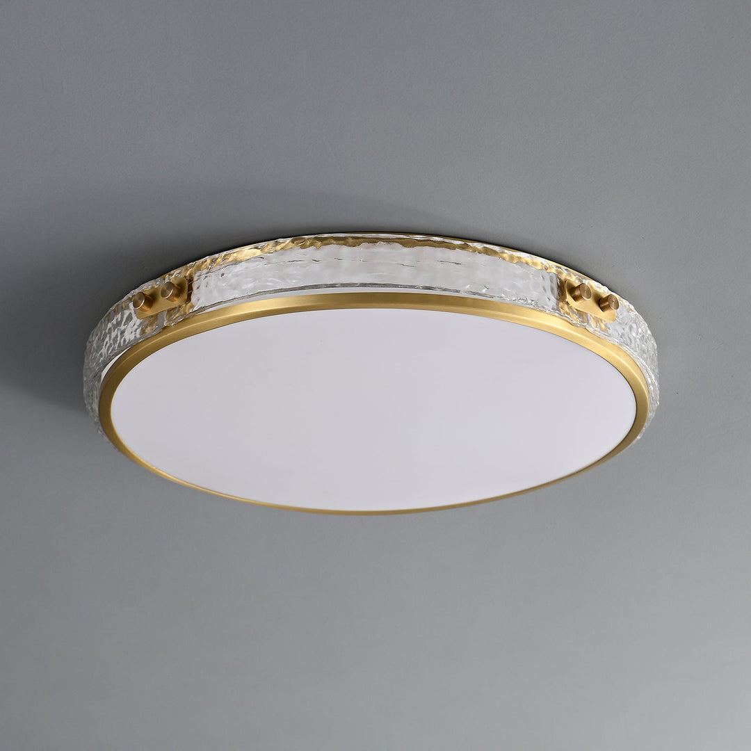 Evvine Lampe Plafonnier en Verre Minimaliste Moderne - Neutralighting