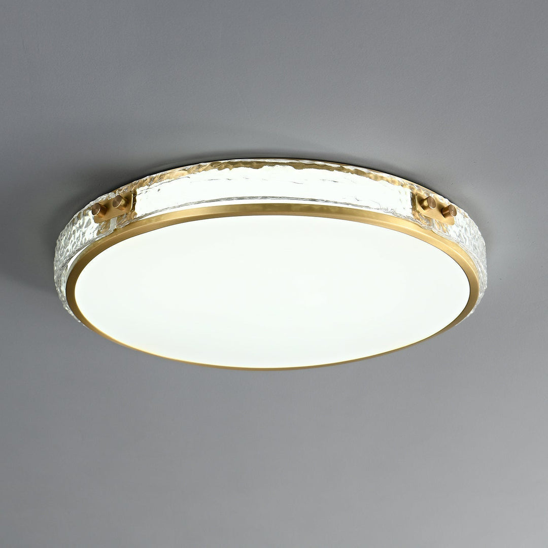Evvine Lampe Plafonnier en Verre Minimaliste Moderne - Neutralighting