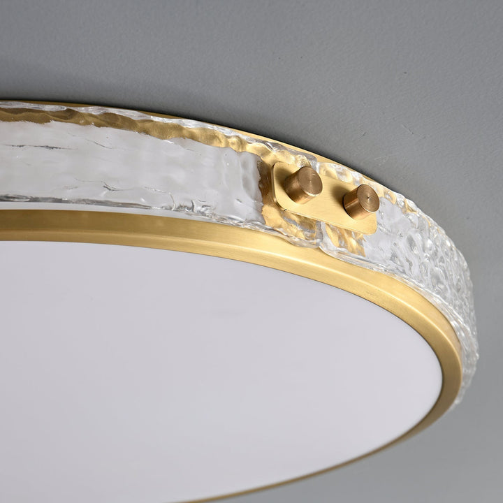 Evvine Lampe Plafonnier en Verre Minimaliste Moderne - Neutralighting