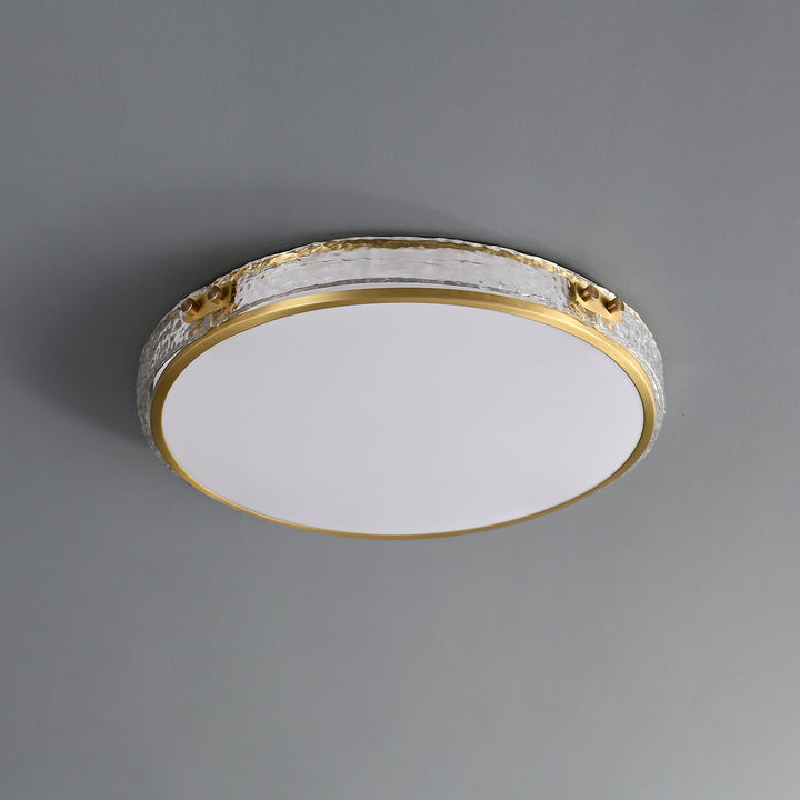 Evvine Lampe Plafonnier en Verre Minimaliste Moderne - Neutralighting