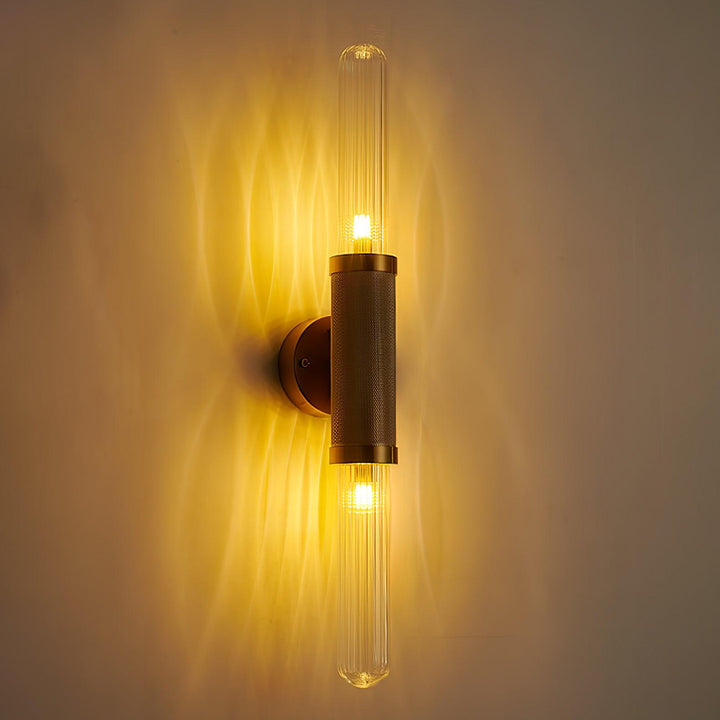 Alorira Applique Murale en Verre Colonne Art Nordique - Neutralighting