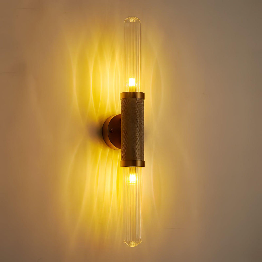 Alorira Applique Murale en Verre Colonne Art Nordique - Neutralighting