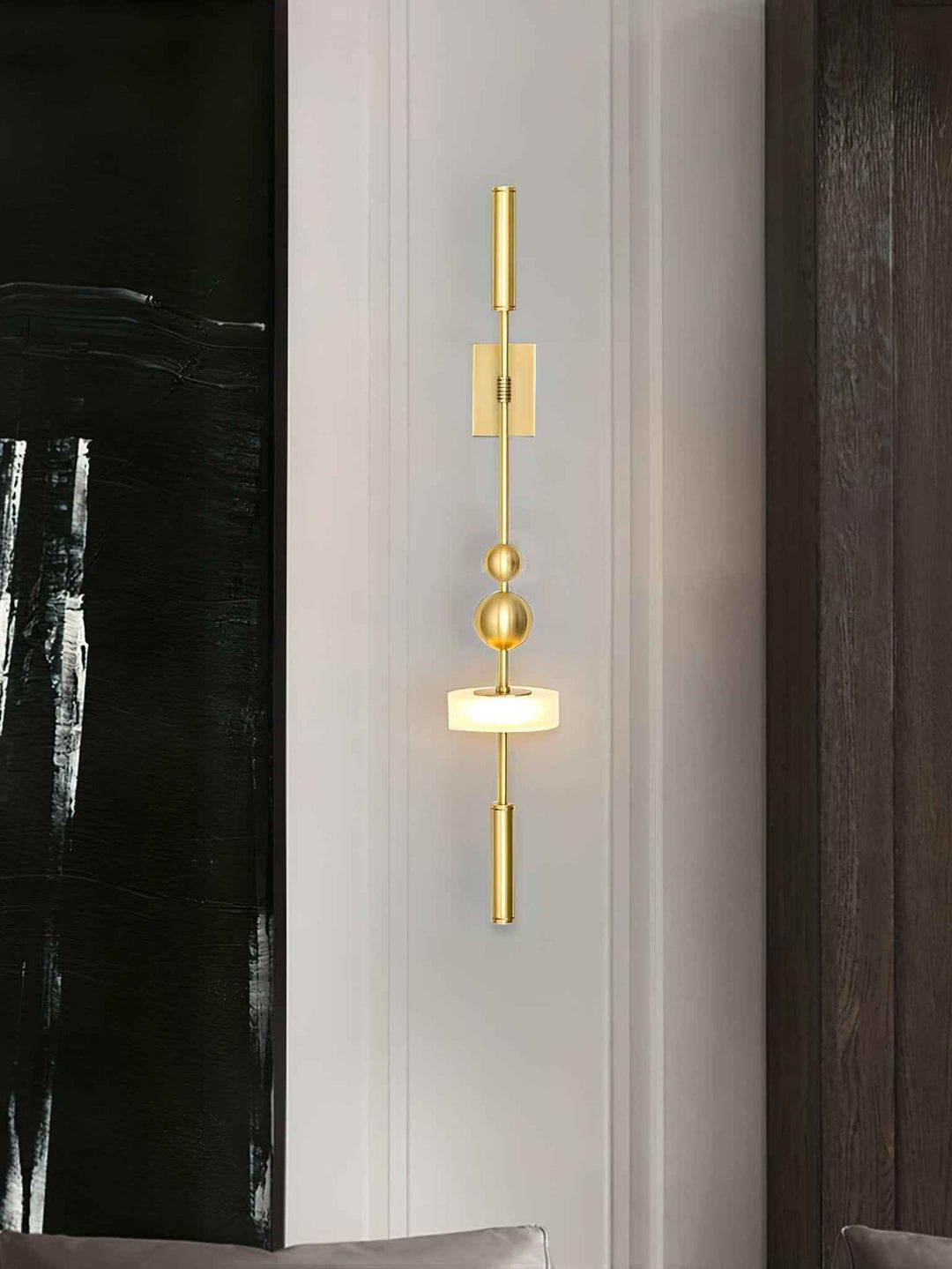 Cater Acrylique 14cm Blanc LED