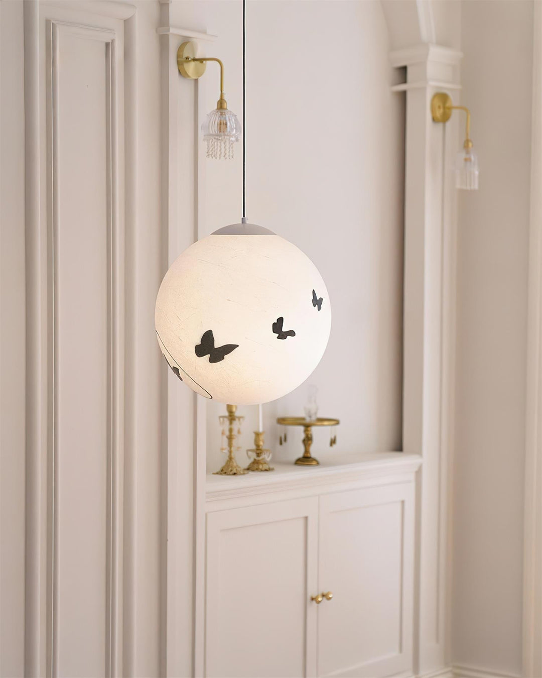 Luna Suspension Globe Flutter - Neutralighting