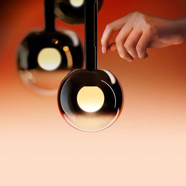 Vetheel Suspension Métal Verre Nuage Traditionnel - Neutralighting