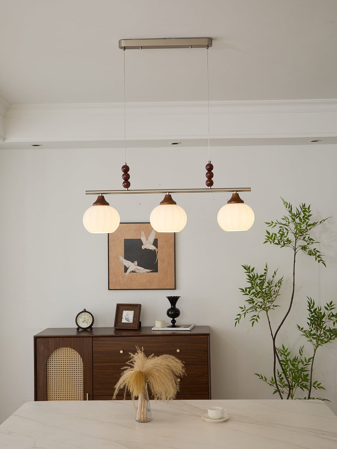 Vento Suspension en Verre Rétro - Neutralighting
