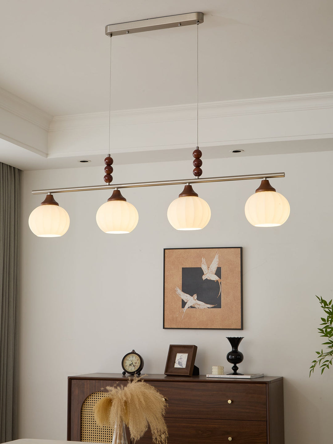 Vento Suspension en Verre Rétro - Neutralighting