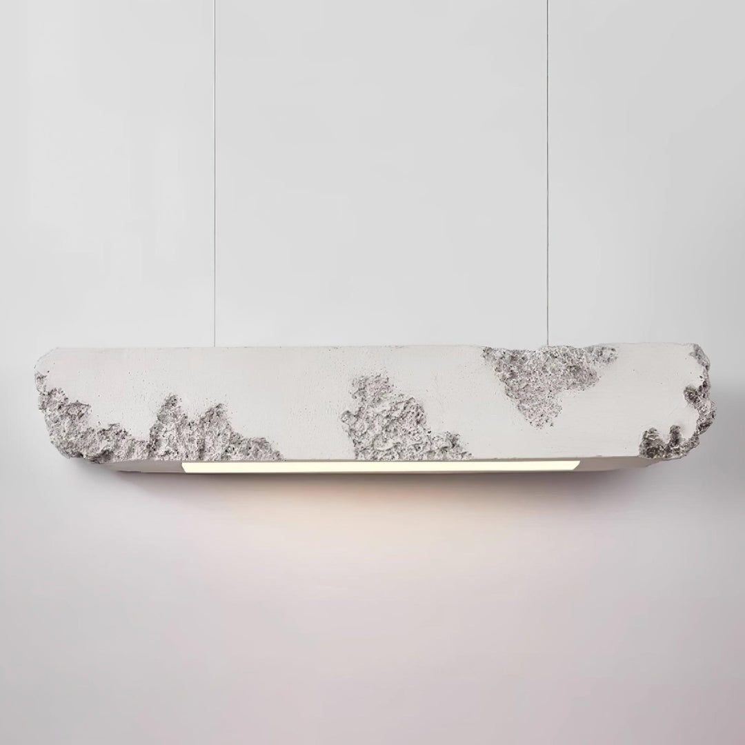 Lunar Gleam Lampe Pendante Texturée Minimaliste Céleste - Neutralighting