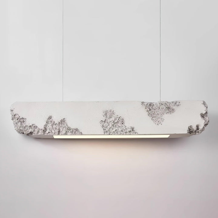 Lunar Gleam Lampe Pendante Texturée Minimaliste Céleste - Neutralighting