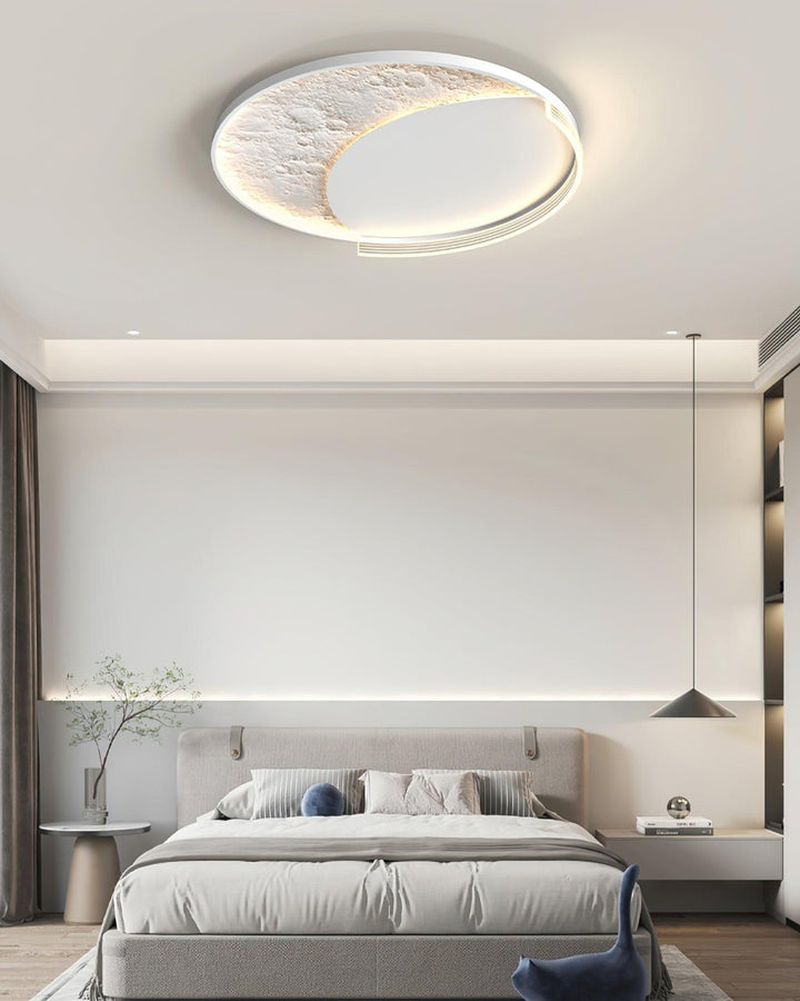 Syvine Plafonnier LED lunaire Nordic Art - Neutralighting