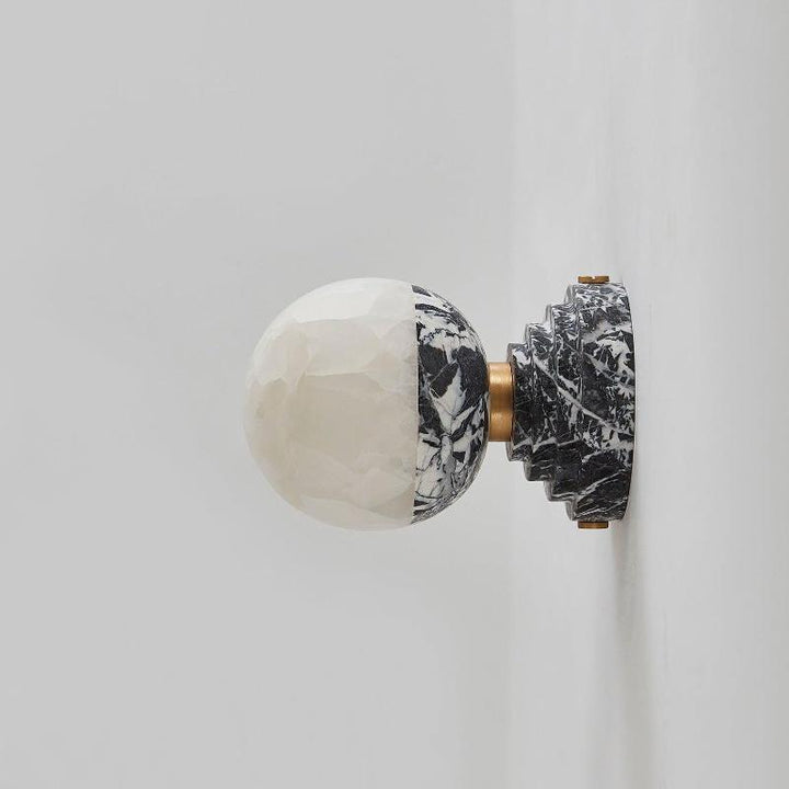Nythee Applique Murale Laiton Marbre Minimaliste Moderne - Neutralighting