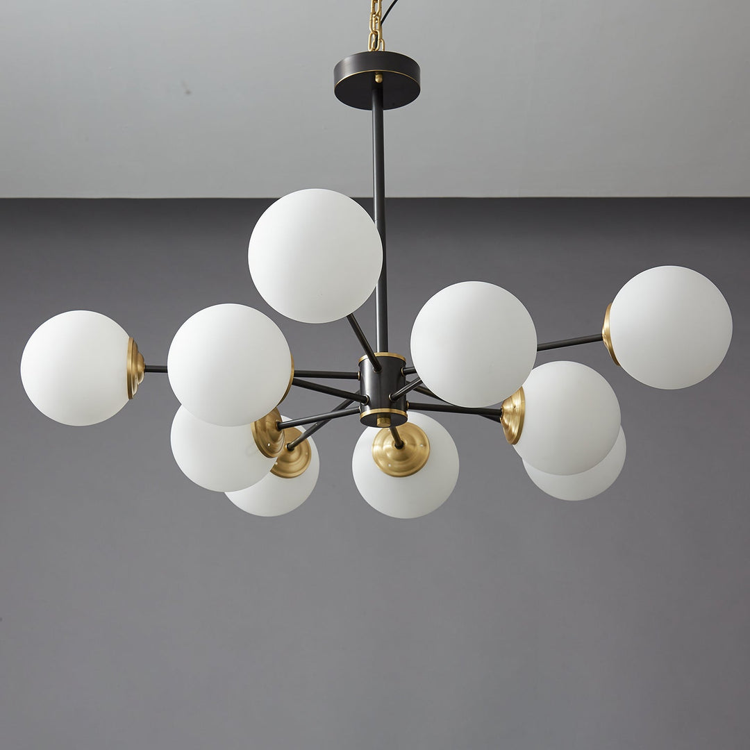 Catalos Lustre en Verre et Laiton de Qualité Supérieure Orb - Neutralighting
