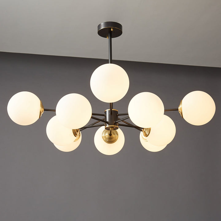 Catalos Lustre en Verre et Laiton de Qualité Supérieure Orb - Neutralighting