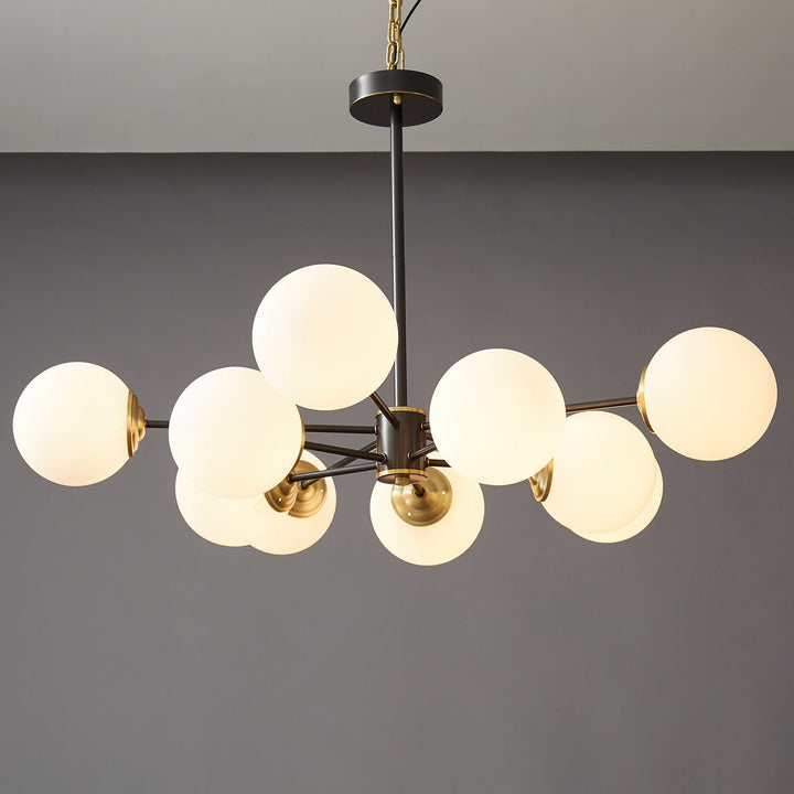 Catalos Lustre en Verre et Laiton de Qualité Supérieure Orb - Neutralighting