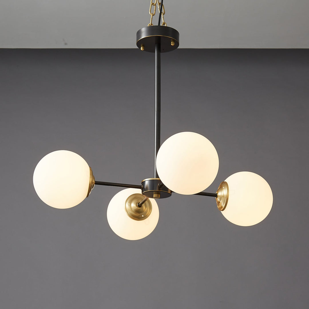 Catalos Lustre en Verre et Laiton de Qualité Supérieure Orb - Neutralighting