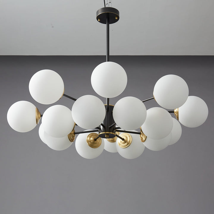 Catalos Lustre en Verre et Laiton de Qualité Supérieure Orb - Neutralighting